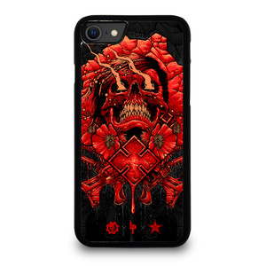 GEARS OF WAR SKULL RED iPhone SE 2020 Case Cover