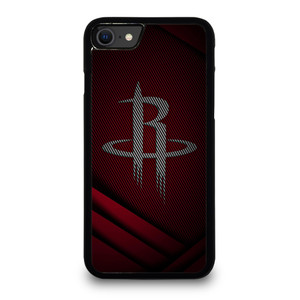 HOUSTON ROCKETS CARBON LOGO iPhone SE 2020 Case Cover