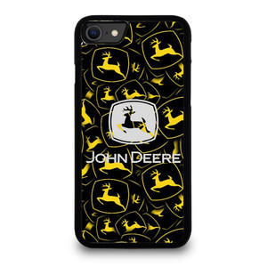 JOHN DEERE LOGO PATTERN iPhone SE 2020 Case Cover