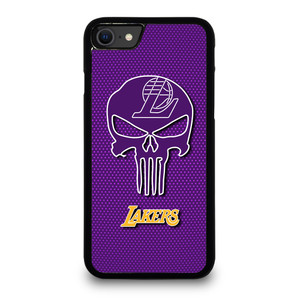 LA LAKERS PUNISHER LOGO iPhone SE 2020 Case Cover
