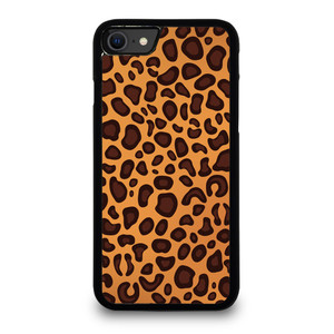 LEAPARD BROWN PATTERN iPhone SE 2020 Case Cover