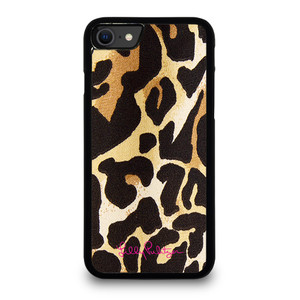LILLY PULITZER LEOPARD PATTERN iPhone SE 2020 Case Cover