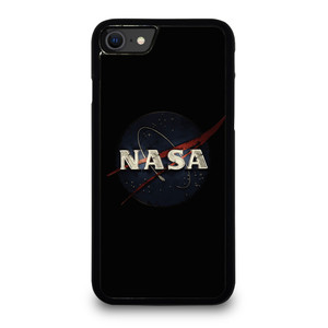 NASA METAL LOGO BADGE iPhone SE 2020 Case Cover