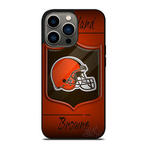 CLEVELAND BROWNS HELMET LOGO iPhone 13 Pro Case Cover