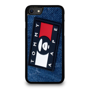 TOMMY HILFIGER JEANS BAPE APE iPhone SE 2020 Case Cover