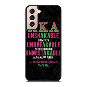 ALPHA KAPPA ALPHA QUOTE Samsung Galaxy S21 Case Cover