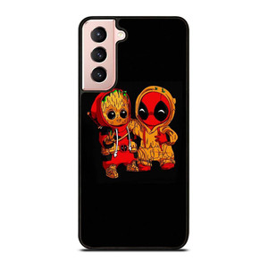 BABY DEADPOOL AND GROOOT Samsung Galaxy S21 Case Cover