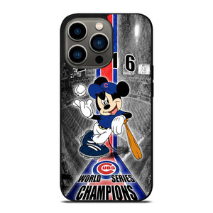 CHICAGO CUBS MICKEY MOUSE iPhone 13 Pro Case Cover CHICAGO CUBS MICKEY MOUSE iPhone 13 Pro Case Cover