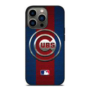 CHICAGO CUBS METAL LOGO iPhone 13 Pro Case Cover