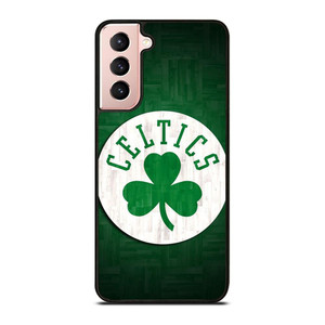 BOSTON CELTICS LEAF LOGO Samsung Galaxy S21 Case Cover BOSTON CELTICS LEAF LOGO Samsung Galaxy S21 Case Cover