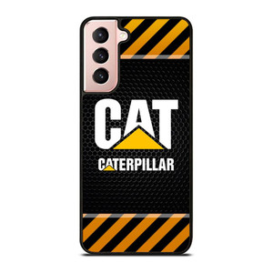 CAT CATERPILLAR METAL SYMBOL Samsung Galaxy S21 Case Cover