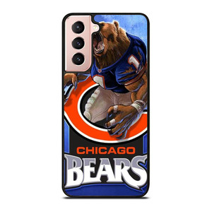 CHICAGO BEARS MASCOT LOGO Samsung Galaxy S21 Case Cover CHICAGO BEARS MASCOT LOGO Samsung Galaxy S21 Case Cover