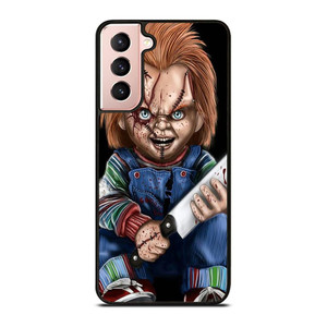 CHUCKY WITH KNIFE Samsung Galaxy S21 Case Cover