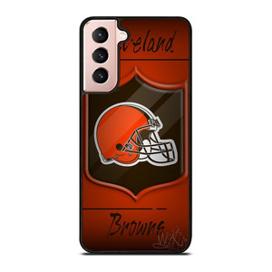 CLEVELAND BROWNS HELMET LOGO Samsung Galaxy S21 Case Cover