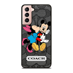 COACH NEW YORK MINNIE MOUSE CUTE Samsung Galaxy S21 Case Cover