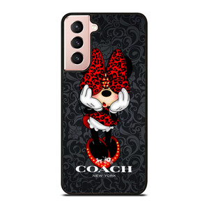 COACH MINNIE MOUSE CARTOON Samsung Galaxy S21 Case Cover COACH MINNIE MOUSE CARTOON Samsung Galaxy S21 Case Cover