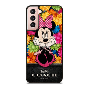 COACH MINNIE MOUSE FLOWER Samsung Galaxy S21 Case Cover COACH MINNIE MOUSE FLOWER Samsung Galaxy S21 Case Cover