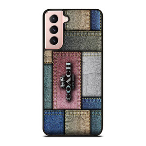 COACH NEW YORK LOGO JEANS Samsung Galaxy S21 Case Cover COACH NEW YORK LOGO JEANS Samsung Galaxy S21 Case Cover