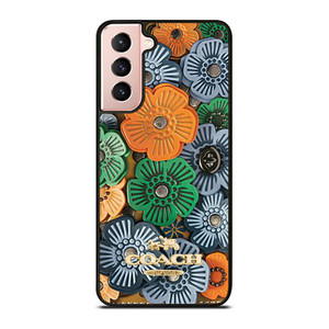 COACH NEW YORK TEA ROSE Samsung Galaxy S21 Case Cover