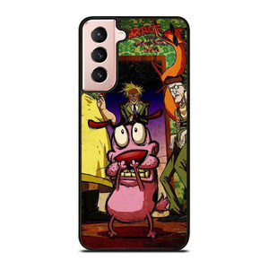 COURAGE THE COWARDLY DOG ART Samsung Galaxy S21 Case Cover COURAGE THE COWARDLY DOG ART Samsung Galaxy S21 Case Cover