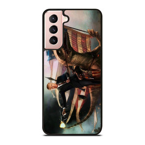 DONALD TRUMP AMERICAN RAPTOR Samsung Galaxy S21 Case Cover DONALD TRUMP AMERICAN RAPTOR Samsung Galaxy S21 Case Cover