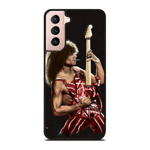 EDDIE VAN HALEN AND GUITAR Samsung Galaxy S21 Case Cover