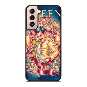 FREDDIE MERCURY QUEEN ART Samsung Galaxy S21 Case Cover FREDDIE MERCURY QUEEN ART Samsung Galaxy S21 Case Cover