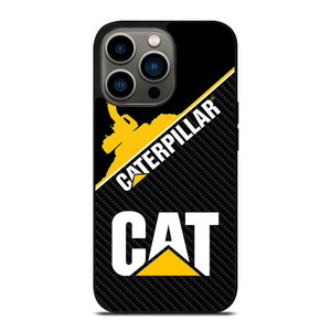 CAT CATERPILLAR LOGO CARBON iPhone 13 Pro Case Cover CAT CATERPILLAR LOGO CARBON iPhone 13 Pro Case Cover