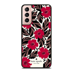 KATE SPADE FLOWER RED Samsung Galaxy S21 Case Cover KATE SPADE FLOWER RED Samsung Galaxy S21 Case Cover