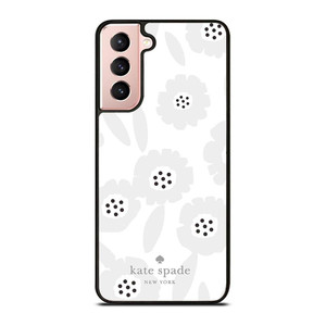 KATE SPADE GREY FLOWER Samsung Galaxy S21 Case Cover KATE SPADE GREY FLOWER Samsung Galaxy S21 Case Cover