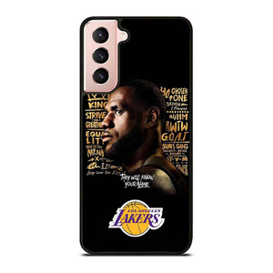 LEBRON JAMES QUOTE LA LAKERS Samsung Galaxy S21 Case Cover