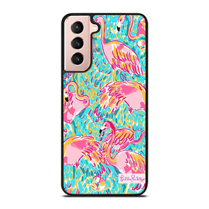 LILLY PULITZER FLAMINGO Samsung Galaxy S21 Case Cover