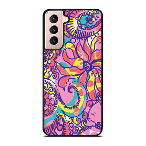 LILLY PULITZER VINTAGE PINK Samsung Galaxy S21 Case Cover LILLY PULITZER VINTAGE PINK Samsung Galaxy S21 Case Cover
