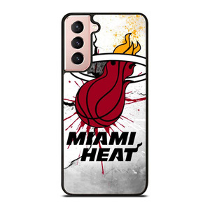 MIAMI HEAT ART LOGO Samsung Galaxy S21 Case Cover MIAMI HEAT ART LOGO Samsung Galaxy S21 Case Cover