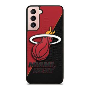 MIAMI HEAT BASKETBALL LOGO Samsung Galaxy S21 Case Cover MIAMI HEAT BASKETBALL LOGO Samsung Galaxy S21 Case Cover