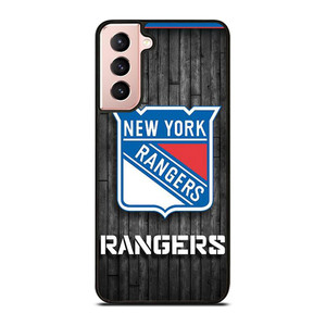 NEW YORK RANGERS WOODEN LOGO Samsung Galaxy S21 Case Cover