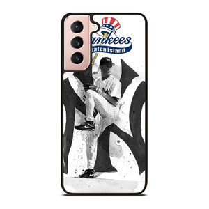 NEW YORK YANKEES MLB ART Samsung Galaxy S21 Case Cover