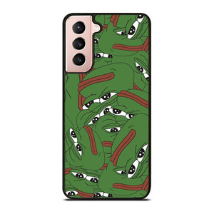 PEPE THE SMUG FROG COLLAGE Samsung Galaxy S21 Case Cover PEPE THE SMUG FROG COLLAGE Samsung Galaxy S21 Case Cover