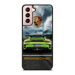 PORSCHE LOGO GREEN CAR Samsung Galaxy S21 Case Cover PORSCHE LOGO GREEN CAR Samsung Galaxy S21 Case Cover