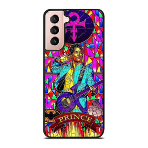 PRINCE PURPLE RAIN MOZAIK Samsung Galaxy S21 Case Cover PRINCE PURPLE RAIN MOZAIK Samsung Galaxy S21 Case Cover