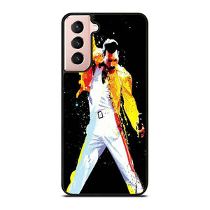QUEEN FREDDIE MERCURY ART Samsung Galaxy S21 Case Cover QUEEN FREDDIE MERCURY ART Samsung Galaxy S21 Case Cover