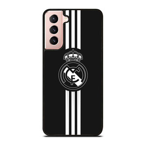 REAL MADRID FC BLACK LOGO Samsung Galaxy S21 Case Cover REAL MADRID FC BLACK LOGO Samsung Galaxy S21 Case Cover