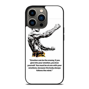 BRUCE LEE QUOTE iPhone 13 Pro Case Cover