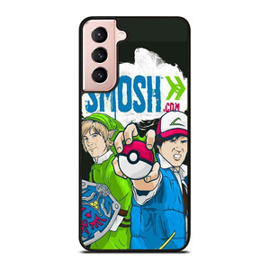 SMOSH ZELDA AND POKEMON Samsung Galaxy S21 Case Cover