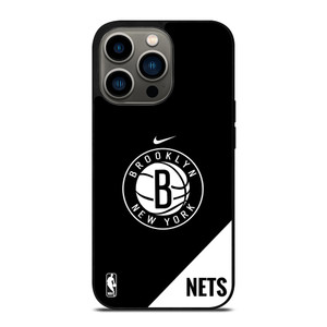 BROOKLYN NETS NIKE NBA LOGO iPhone 13 Pro Case Cover