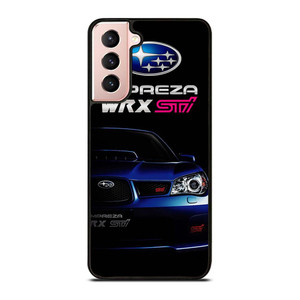 SUBARU IMPREZA WRX STI BLUE CAR Samsung Galaxy S21 Case Cover