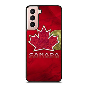 TEAM CANADA HOCKEY LOGO MARBLE Samsung Galaxy S21 Case Cover