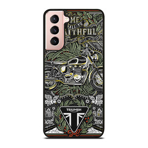 TRIUMPH MOTORCYCLE POSTER Samsung Galaxy S21 Case Cover TRIUMPH MOTORCYCLE POSTER Samsung Galaxy S21 Case Cover