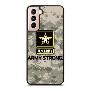 US ARMY ARMY STRONG CAMO Samsung Galaxy S21 Case Cover
