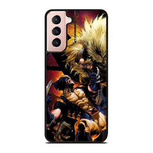 WOLVERINE VS SABRETOOTH Samsung Galaxy S21 Case Cover